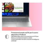 HP ProBook 4 G1i 16 AI PC Intel Core Ultra 5 225U Computer portatile 40,6 cm (16") WUXGA 16 GB DDR5-SDRAM 512 GB SSD Wi-Fi 6E (802.11ax) Windows 11 Pro Argento - immagine 10