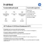 HP ProBook 4 G1i 16 AI PC Intel Core Ultra 7 255U Computer portatile 40,6 cm (16") WUXGA 24 GB DDR5-SDRAM 1 TB SSD Wi-Fi 7 (802.11be) Windows 11 Pro Argento - immagine 4
