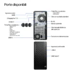 HP E07K7AT PC/stazione di lavoro Intel Core Ultra 7 265 32 GB DDR5-SDRAM 1 TB SSD Windows 11 Pro Tower AI PC - immagine 4
