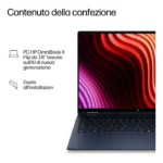 HP E4EX1EA laptop Copilot+ PC Intel Core Ultra 7 356H 40,6 cm (16") Touch screen 2K 32 GB LPDDR5x-SDRAM 1 TB SSD Wi-Fi 7 (802.11be) Windows 11 Home Blu - immagine 5