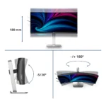 Philips Serie 5000 34B2U5600C/00 Monitor PC 86,4 cm (34") 3440 x 1440 Pixel Dual QHD LCD Grigio - immagine 3