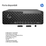 HP E26G8ET PC/stazione di lavoro 265 32 GB DDR5-SDRAM 1 TB SSD Windows 11 Pro SFF AI Workstation, AI PC Nero - immagine 2