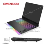 HP E4EW3EA laptop Intel Core Ultra 9 40,6 cm (16") 2.5K 32 GB DDR5-SDRAM NVIDIA GeForce RTX 5090 Wi-Fi 7 (802.11be) Windows 11 Home Nero - immagine 6