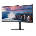 AOC V5 CU34V5CW Monitor PC 86,4 cm (34") 3440 x 1440 Pixel Wide Quad HD LED Nero - immagine 5