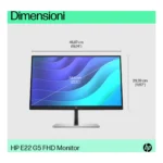 HP E-Series Monitor E22 G5 FHD - immagine 4