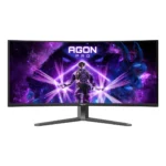 AOC AGON PRO AG346UCD Monitor PC 86,4 cm (34") 3440 x 1440 Pixel Wide Quad HD QD-OLED Nero, Grigio - immagine 5