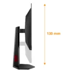 AOC G4 Q27G4ZDR Monitor PC 67,3 cm (26.5") 2560 x 1440 Pixel Quad HD QD-OLED Nero, Rosso - immagine 3