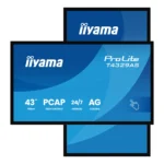 iiyama T4329AS-B1AG Monitor PC 108 cm (42.5") 3840 x 2160 Pixel 4K Ultra HD LED Touch screen Nero
