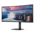 AOC V5 CU34V5C/BK Monitor PC 86,4 cm (34") 3440 x 1440 Pixel Wide Quad HD LED Nero - immagine 7