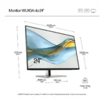 HP Series 5 Monitor serie 5 Pro 24" WUXGA - 524pn - immagine 3