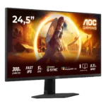 AOC G4 25G4SRE Monitor PC 62,2 cm (24.5") 1920 x 1080 Pixel Full HD LED Nero, Rosso - immagine 2