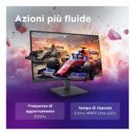 Lenovo LOQ 27-10 - Monitor Gaming 27" IPS Flat FHD 1920x1080 0 200Hz 0.5ms - AMD FreeSync Premium + VESA AdaptiveSync 2xHDMI 2.1 + 1xDP 1.4 - Stand Tilt Cavo DP incluso - immagine 5