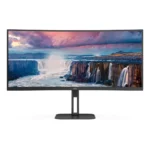 AOC V5 CU34V5C/BK Monitor PC 86,4 cm (34") 3440 x 1440 Pixel Wide Quad HD LED Nero - immagine 5