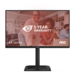 AOC E4 24E4CV Monitor PC 60,5 cm (23.8") 1920 x 1080 Pixel Full HD LED Nero