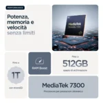 Motorola edge 60 fusion 16,9 cm (6.67") Doppia SIM Android 15 5G USB tipo-C 8 GB 256 GB 5200 mAh Grigio - immagine 8