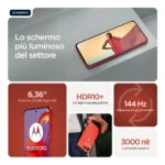 Motorola edge 60 Neo 16,1 cm (6.36") Doppia SIM Android 15 5G USB tipo-C 8 GB 256 GB 5000 mAh Rosso - immagine 6