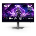 AOC AGON PRO AG276QKD2 Monitor PC 67,3 cm (26.5") 2560 x 1440 Pixel Quad HD QD-OLED Nero, Grigio