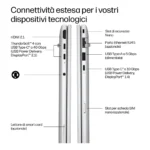 HP EliteBook 8 G2a 16 Next Gen AI PC Wolf Pro Security Edition Copilot+ PC AMD Ryzen AI 7 450 Computer portatile 40,6 cm (16") WUXGA 16 GB DDR5-SDRAM 512 GB SSD Wi-Fi 7 (802.11be) Windows 11 Pro Argento - immagine 4