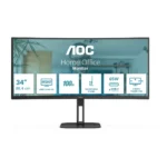 AOC V5 CU34V5C/BK Monitor PC 86,4 cm (34") 3440 x 1440 Pixel Wide Quad HD LED Nero