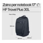 HP Zaino Travel Plus 30L per notebook da 17" - immagine 4