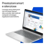 HP EliteBook 6 G2i Next Gen AI PC Wolf Pro Security Edition Intel Core Ultra 7 355 Computer portatile 35,6 cm (14") WUXGA 32 GB DDR5-SDRAM 1 TB SSD Wi-Fi 7 (802.11be) Windows 11 Pro Argento - immagine 11