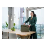 Trust Bologna Sottile borsa per laptop ecocompatibile, per laptop da 16 pollici - Verde - immagine 9