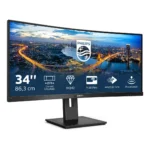 Philips B Line 345B1C/00 Monitor PC 86,4 cm (34") 3440 x 1440 Pixel Quad HD LCD Nero - immagine 3