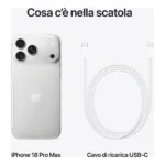 Apple iPhone 18 Pro Max 512GB Argento - immagine 9