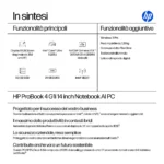 HP ProBook 4 G1i 14 AI PC Intel Core Ultra 5 225U Computer portatile 35,6 cm (14") WUXGA 24 GB DDR5-SDRAM 512 GB SSD Wi-Fi 7 (802.11be) Windows 11 Pro Argento - immagine 3