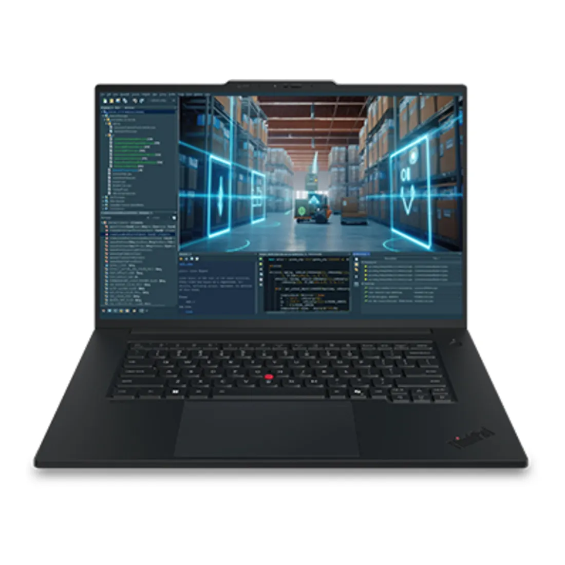 3964cf1bf8fb6815ed660e7fbc63bdfd2c0ea2a2.webp Lenovo ThinkPad P1 Gen 9 Copilot+ PC Intel Core Ultra 7 356H Workstation mobile 40,6 cm (16") WUXGA 32 GB LPDDR5x-SDRAM 1 TB SSD NVIDIA RTX PRO 1000 Blackwell Wi-Fi 7 (802.11be) Windows 11 Pro Nero Italiano - immagine 1