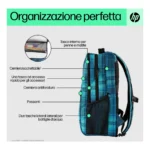 HP Zaino Campus XL Tartan Plaid - immagine 4