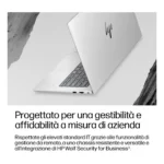 HP EliteBook 6 G2a 14 inch Notebook Next Gen AI PC Wolf Pro Security Edition Copilot+ PC AMD Ryzen AI 5 Computer portatile 35,6 cm (14") WUXGA 24 GB DDR5-SDRAM 512 GB SSD Wi-Fi 7 (802.11be) Windows 11 Pro Argento - immagine 11
