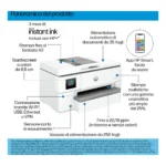 HP OfficeJet Pro 9720e Wireless All-in-One Colore Stampante, Stampa fronte/retro; fotocopiatrice, scanner - immagine 7