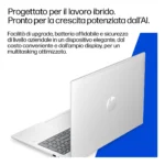 HP DQ6M7AT laptop Intel Core 7 350 Computer portatile 40,6 cm (16") WUXGA 32 GB LPDDR5x-SDRAM 512 GB SSD Wi-Fi 7 (802.11be) Windows 11 Pro AI PC Argento - immagine 14