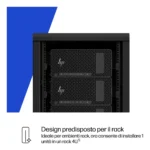 HP Z2 Tower G1i Wolf Pro Security Edition Intel Core Ultra 9 285K 32 GB DDR5-SDRAM 1 TB SSD NVIDIA RTX Pro 2000 Blackwell Windows 11 Pro Stazione di lavoro AI Workstation, AI PC Nero - immagine 12