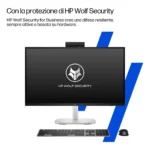 HP E07KKAT All-in-One PC Intel Core Ultra 7 68,6 cm (27") 2560 x 1440 Pixel 24 GB DDR5-SDRAM Windows 11 Pro Wi-Fi 7 (802.11be) AI PC Argento - immagine 4