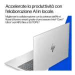 HP EliteBook 6 G2i 16 Next Gen AI PC Wolf Pro Security Edition Intel Core Ultra 7 355 Computer portatile 40,6 cm (16") WUXGA 32 GB DDR5-SDRAM 1 TB SSD Wi-Fi 7 (802.11be) Windows 11 Pro Argento - immagine 5