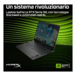 HP E4FB4EA laptop Intel Core Ultra 7 40,6 cm (16") 2.5K 32 GB DDR5-SDRAM NVIDIA GeForce RTX 5070 Wi-Fi 6 (802.11ax) FreeDOS AI PC Nero - immagine 8