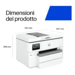 HP OfficeJet Pro 9730e Wireless All-in-One Colore Stampante, Instant Ink; Stampa fronte/retro - immagine 10