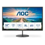 AOC V4 Q32V4 Monitor PC 80 cm (31.5") 2560 x 1440 Pixel 2K Ultra HD LED Nero