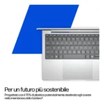 HP EliteBook 8 G1a Next Gen AI Wolf Pro Security Edition Copilot+ PC AMD Ryzen AI 7 350 Computer portatile 33,8 cm (13.3") WUXGA 32 GB LPDDR5x-SDRAM 512 GB SSD Wi-Fi 7 (802.11be) Windows 11 Pro Argento - immagine 5