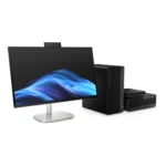 HP E07KLAT All-in-One PC Intel Core Ultra 7 68,6 cm (27") 2560 x 1440 Pixel 32 GB DDR5-SDRAM Windows 11 Pro Wi-Fi 7 (802.11be) AI PC Argento - immagine 2