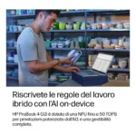 HP DQ6L2AT laptop Copilot+ PC Intel Core Ultra 5 325 Computer portatile 35,6 cm (14") WUXGA 16 GB DDR5-SDRAM 512 GB SSD Wi-Fi 7 (802.11be) Windows 11 Pro Argento - immagine 4