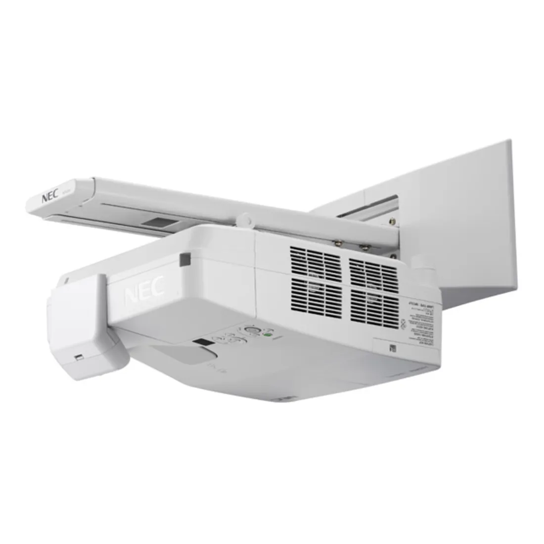 4dc7bf28e8330ea3180ee8ff960495efb6bce4c4.webp NEC UM301Wi-MT Proiettore a raggio ultra corto 3000 ANSI lumen 3LCD WXGA (1280x800) Bianco - immagine 1