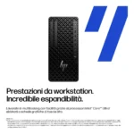 HP E26G3ET PC/stazione di lavoro 265 32 GB DDR5-SDRAM 1 TB SSD Windows 11 Pro Tower AI Workstation, AI PC Nero - immagine 7