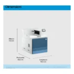 HP LaserJet Enterprise 8501dn Bianco e nero Stampante - immagine 10
