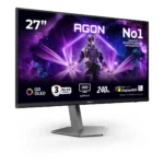 AOC G2 AG276UZD Monitor PC 67,3 cm (26.5") 3840 x 2160 Pixel 4K Ultra HD OLED Nero - immagine 2