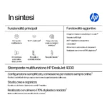 HP DeskJet 4330 Wireless All-in-One Colore Stampante, Instant Ink - immagine 3