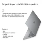HP E4EV4EA laptop Copilot+ PC Intel Core Ultra 5 325 Computer portatile 35,6 cm (14") 2K 16 GB LPDDR5x-SDRAM 512 GB SSD Wi-Fi 7 (802.11be) Windows 11 Home Argento - immagine 4
