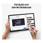 Samsung Galaxy Tab S12+, WIFI, 12GB+256GB, Display 12.6", Gray, Galaxy AI, Batteria 11.600 Mah - immagine 9